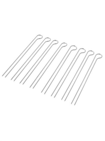 Weber 6320 Grill Skewers Set – 33 cm Çift Uçlu Şiş Seti (8 Parça; Paslanmaz Çelik)
