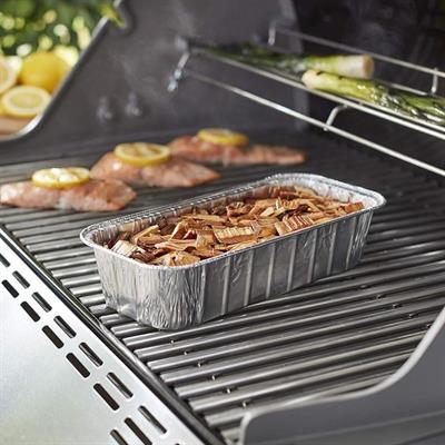 Weber 6415 Small Aluminum Drip Pans (7,5″ x 5″ x 1,4″) – 10lu Alüminyum Damlama Tepsisi 9.05 cmx12.7 cmx3.556 cm.