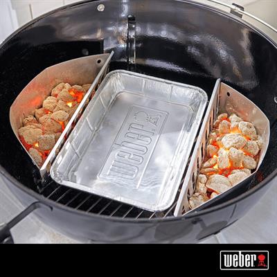 Weber 6415 Small Aluminum Drip Pans (7,5″ x 5″ x 1,4″) – 10lu Alüminyum Damlama Tepsisi 9.05 cmx12.7 cmx3.556 cm.