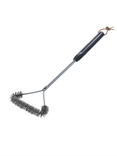 Weber 6493 21″ Three‑Sided Grill Brush – 3‑Köşeli Izgara Fırçası (Paslanmaz Çelik; Ergonomik Tutacak)