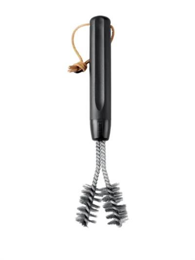 Weber 6495 Porcelain Enameled & Cast‑Iron Grill Brush – Özel Y‑Şekil Fırça (Paslanmaz Çelik, Plastik Sap; Küçük Izgaralar için)