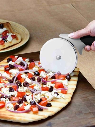 Weber 6690 Pizza Cutter – Paslanmaz Çelik Pizza Kesici (10 cm Bıçak; Kaymaz Kulp; Fırın & Izgara Uyumlu)