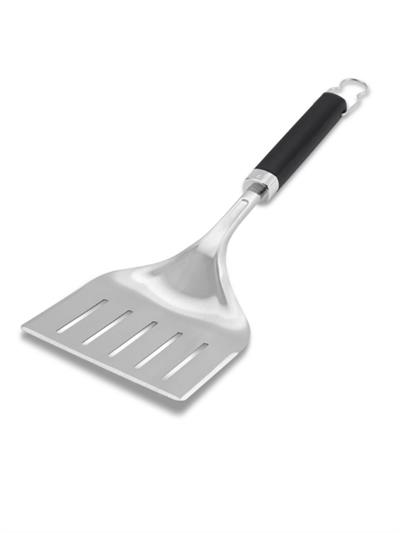 Weber 6762 Precision Wide Grill Spatula – Geniş Izgara Spatulası (Paslanmaz Çelik; Yalıtımlı Sap; Tüm Izgaralarla Uyumlu)