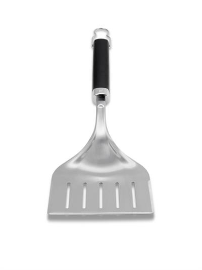 Weber 6762 Precision Wide Grill Spatula – Geniş Izgara Spatulası (Paslanmaz Çelik; Yalıtımlı Sap; Tüm Izgaralarla Uyumlu)