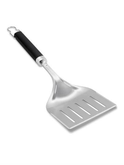 Weber 6762 Precision Wide Grill Spatula – Geniş Izgara Spatulası (Paslanmaz Çelik; Yalıtımlı Sap; Tüm Izgaralarla Uyumlu)