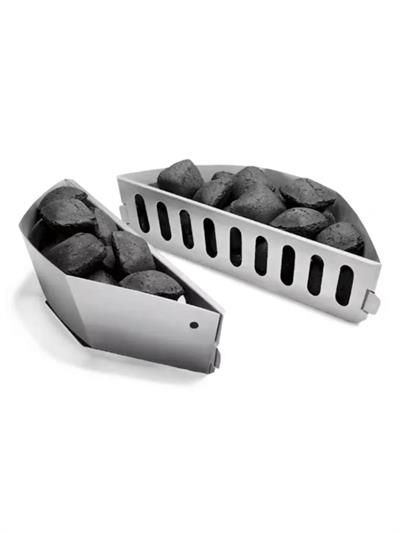 Weber 7403 Char-Baskets – Kömür Sepeti (Char-Baskets; Kömür Sepeti; 2li Set; 18″, 22″ & 26″ Kömürlü Izgaralarla Uyumlu)