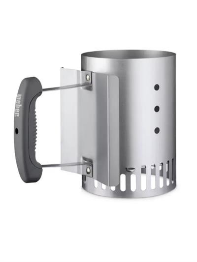 Weber 7447 Rapidfire Compact Chimney Starter – Küçük Kömür Başlatıcı (Hızlı ve Homojen Tutuş; 18″–26″ Weber Uyumlu)