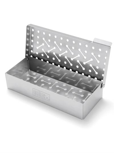 Weber 7576 Smoker Box – Paslanmaz Çelik Duman Kutusu (Q 200/2000 ve Üzeri Gazlı Izgaralar Uyumlu)