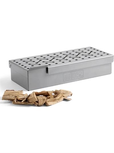 Weber 7576 Smoker Box – Paslanmaz Çelik Duman Kutusu (Q 200/2000 ve Üzeri Gazlı Izgaralar Uyumlu)