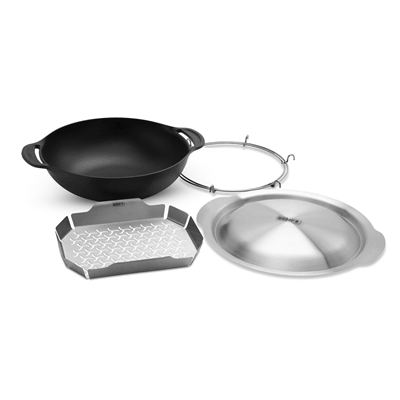 Weber 7607 WEBER CRAFTED Wok ve Buharlı Pişirme Seti