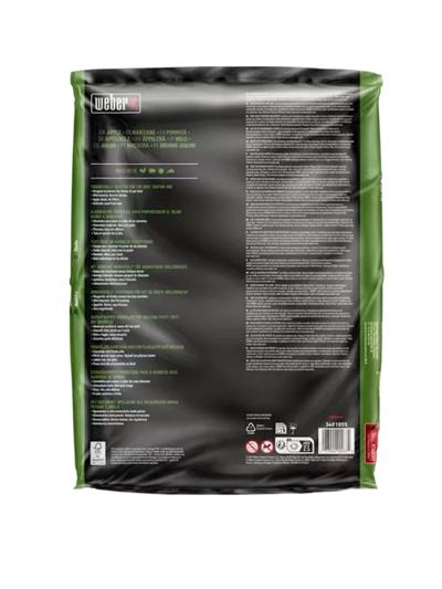 Weber Apple All‑Natural Hardwood Pellets – %100 Elma Ağacı Pellet, 8 kg Torba (Model: 3401055)