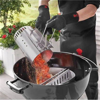 Weber 1759166 Briket Kömür 8 KG – Uzun Süreli ve Dengeli Yanış