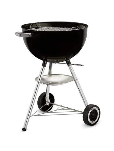 Weber Classic Kettle 47 cm – Parlak Siyah Emaye Emayeli Kazan | One-Touch™ Temizlik | Kompakt 47 cm Çap