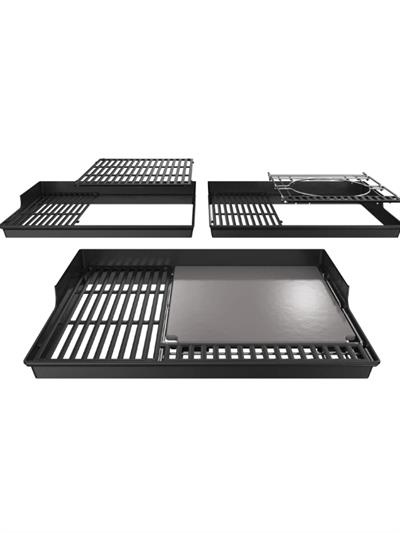 Weber CRAFTED Glazed Pizza Stone 7681 – Gourmet BBQ System Cordierite Pişirme Taşı | Brick-Fırın Lezzeti | GBS™ Uyumlu