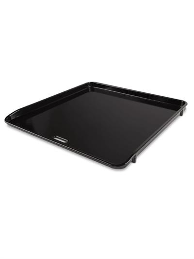 Weber CRAFTED Griddle – GBS Plancha Izgara Porcelain-Emaye Döküm | 40 cm × 41,5 cm Pişirme Alanı | GBS Uyumlu