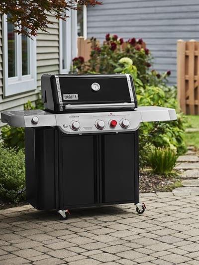 Weber Genesis® E-335 Siyah Gazlı Barbekü – 3 Brülör | XL Sear Zone | Side Burner