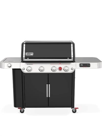Weber Genesis Smart EPX-435 Siyah Gazlı Barbekü – 4 Brülör + Sear Zone + Side Burner + Weber Connect
