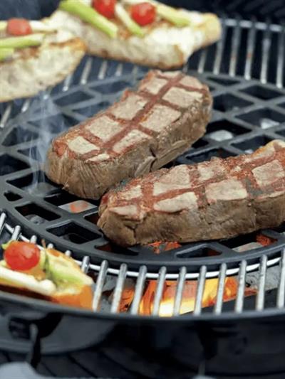 Weber Gourmet BBQ System Sear Grate 8834 Mühür Izgarası Porcelain-Emaye Kaplı Döküm Demir | Profesyonel Izgara İzleri