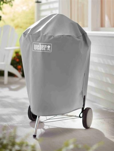 Weber Grill Cover 7176 – 57cm  Kömürlü Uyumlu Su & UV Dayanıklı Polyester | Cırtlı Sabitleme Kayışları