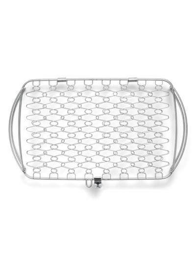 Weber Grilling Basket 6471 – Large Vegetable & Seafood Basket Büyük Sebze ve Deniz Ürünleri Pişirme Sepeti Paslanmaz Çelik Tel | Derin Sepet Tasarımı | Çok Yönlü Pişirme