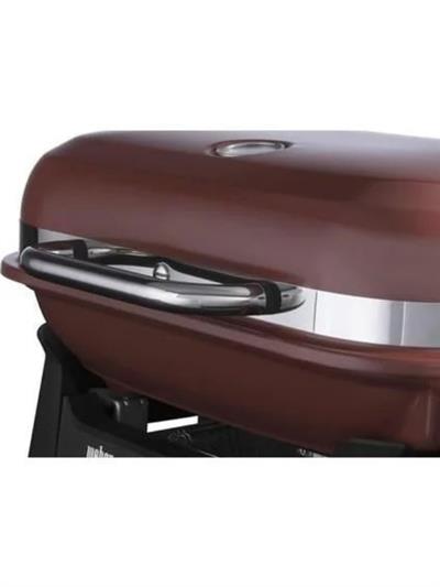 Weber Lumin™ Compact Elektrikli Izgara – Crimson Kırmızı 1 500 W | 315 °C Sear | Smoke · Steam · Keep Warm
