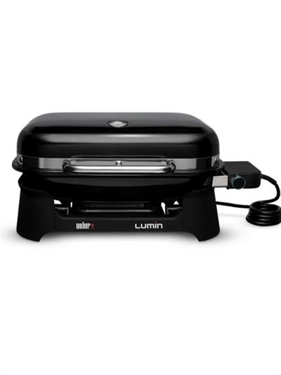 Weber Lumin™  Elektrikli Izgara – 1 500 W | 315 °C Sear | Smoke-Steam-Keep Warm