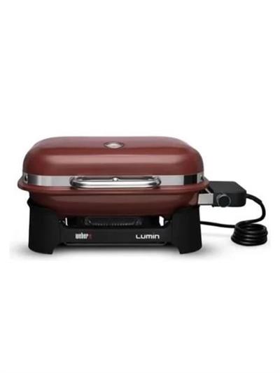 Weber Lumin Elektrik Grill RED 560 W | 315 °C Sear | Smoke-Steam-Keep Warm