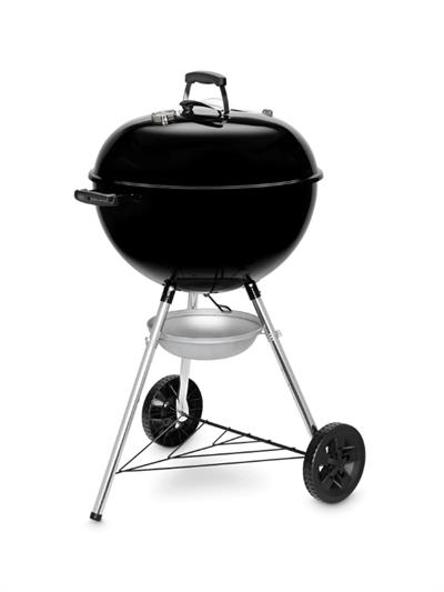 Weber Original Kettle E-5710 – Parlak Siyah Emaye Çift Emayeli Kazan | One-Touch™ Temizlik | 57 cm Klasik Çap