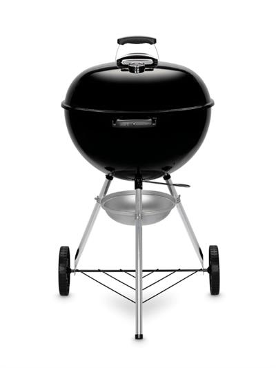 Weber Original Kettle E-5710 – Parlak Siyah Emaye Çift Emayeli Kazan | One-Touch™ Temizlik | 57 cm Klasik Çap