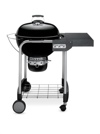 Weber Performer GBS 57 cm Kömürlü Barbekü – One-Touch™ Temizlik | GBS Döküm Izgara | Katlanır Çelik Masa