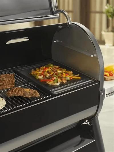 Weber Porcelain-Enameled Cast Iron Griddle – Spirit 300 Serisi Aksesuarı Çift Yüzeyli Döküm Izgara | Panini & Hassas Pişirme Yüzeyi