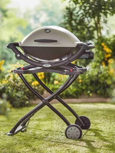 Weber Portable Cart – Katlanır Taşıma Arabası (Q 1000/2000) Valiz Stili Katlanır | 63 cm Pişirme Yüksekliği | 9 kg Taşıma Ağırlığı