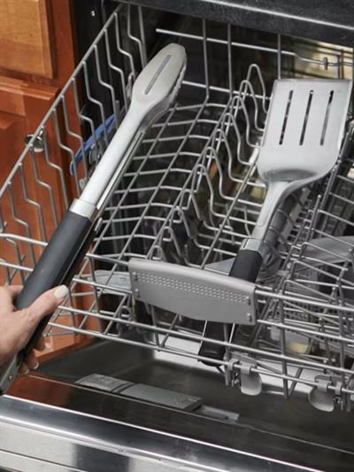 Weber Precision Barbecue Tongs & Spatula Set 6763 Hands-Free Kilitli Maşa & 3-Yönlü Bevel Kenar Spatula