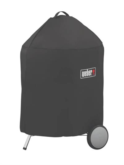 Weber Premium Barbecue Cover 7143 – 57 cm Kömürlü Barbekü Su Geçirmez Polyester | UV Korumalı | Cırtlı Sabitleme Kayışları