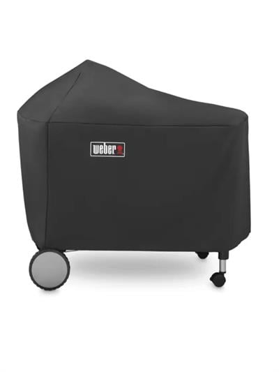 Weber Premium Barbecue Cover 7146 – Performer Premium & Deluxe 57 cm Su Geçirmez Polyester | UV Korumalı | Cırtlı Rüzgâr Kayışları