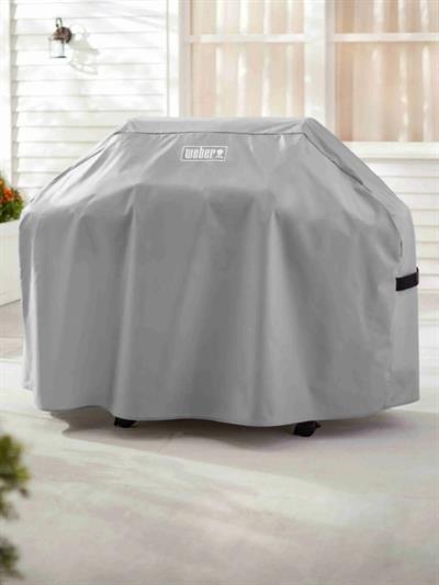 Weber Premium Barbecue Cover 7179 – Evrensel Gaz Barbekü Kılıfı Su Geçirmez Polyester | UV Korumalı | Cırtlı Sabitleme Kayışları