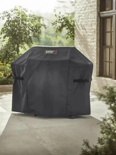 Weber Premium Barbecue Cover 7183 – Spirit Serisi Su Geçirmez Polyester | UV Korumalı | Cırtlı Rüzgâr Kayışları