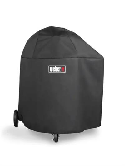 Weber Premium Branda 7173 – Summit Kamado E6 & Summit Charcoal  Dayanıklı Polyester | Su Geçirmez & UV Korumalı | Cırtlı Rüzgâr Kayışları