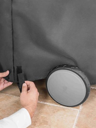 Weber Premium Branda 7173 – Summit Kamado E6 & Summit Charcoal  Dayanıklı Polyester | Su Geçirmez & UV Korumalı | Cırtlı Rüzgâr Kayışları