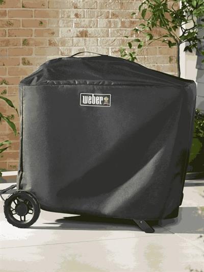 Weber Premium Grill Cover 7770 Barbekü Örtüsü – Weber Traveler® Uyumlu Su Geçirmez Polyester | UV Korumalı | Cırtlı Sabitleme Kayışları