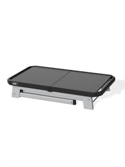 Weber Premium Katlanabilir Griddle/Raft Masası – 43/56 cm Slate, Pulse ve Q Serisi Uyumlu (Model: 3400154)