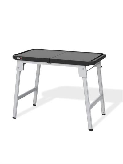 Weber Premium Katlanabilir Griddle/Raft Masası – 43/56 cm Slate, Pulse ve Q Serisi Uyumlu (Model: 3400154)