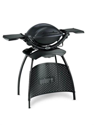 Weber Q 1400 Elektrikli Izgara + Stand Seti – 2 200 W | 43 × 32 cm | “Easy-Fold” Stand