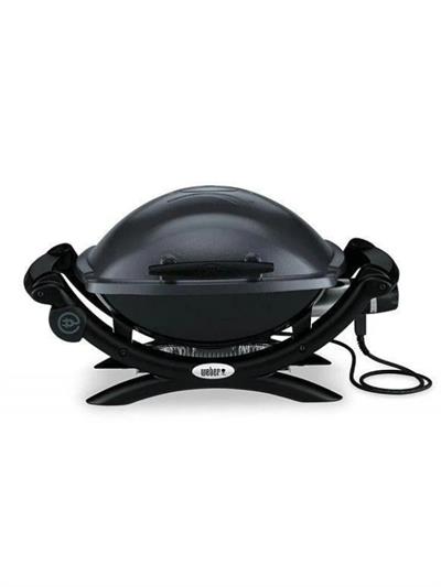 Weber Q 1400 Elektrikli Izgara + Stand Seti – 2 200 W | 43 × 32 cm | “Easy-Fold” Stand