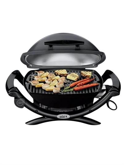 Weber Q 1400 Elektrikli Izgara + Stand Seti – 2 200 W | 43 × 32 cm | “Easy-Fold” Stand