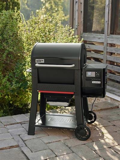Weber Searwood® 600 Peletli Barbekü (Wi-Fi • DirectFlame™ • SmokeBoost™) 