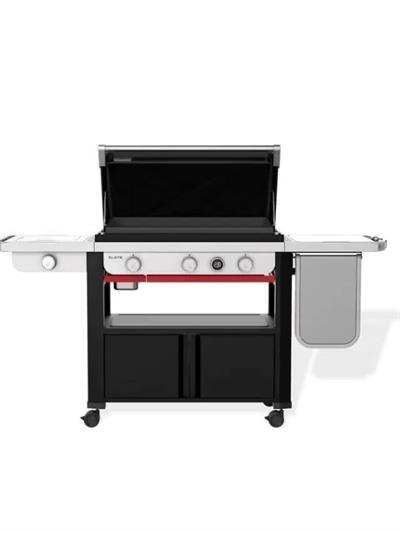 Weber SLATE™ GPD 76 cm Premium Griddle – Side Burnerlı Plancha