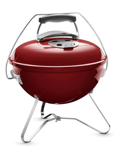 Weber Smokey Joe Premium 37 cm – Crimson Kırmızı Tuck-N-Carry™ Kapak Kilidi | Portatif Kettle