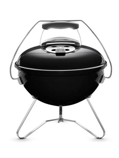 Weber Smokey Joe Premium 37 cm – Parlak Siyah Emaye Tuck-N-Carry™ Kapak Kilidi | 37 cm Portatif Kettle