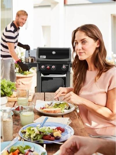 Weber Spirit Classic E-330 GBS Gazlı Barbekü – 3 Brülör | XL Sear Station | Yan Ocak